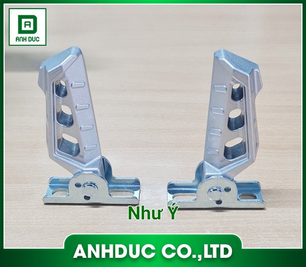 Để chân xe Nijia màu nhũ bạc
